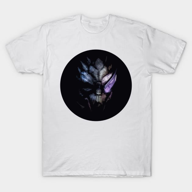 Garrus Vakarian Polygon T-Shirt by Cerberus4444